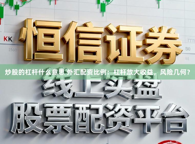 炒股的杠杆什么意思 外汇配资比例：杠杆放大收益，风险几何？