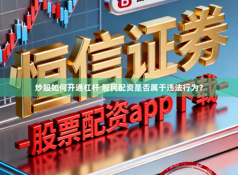 炒股如何开通杠杆 股民配资是否属于违法行为？
